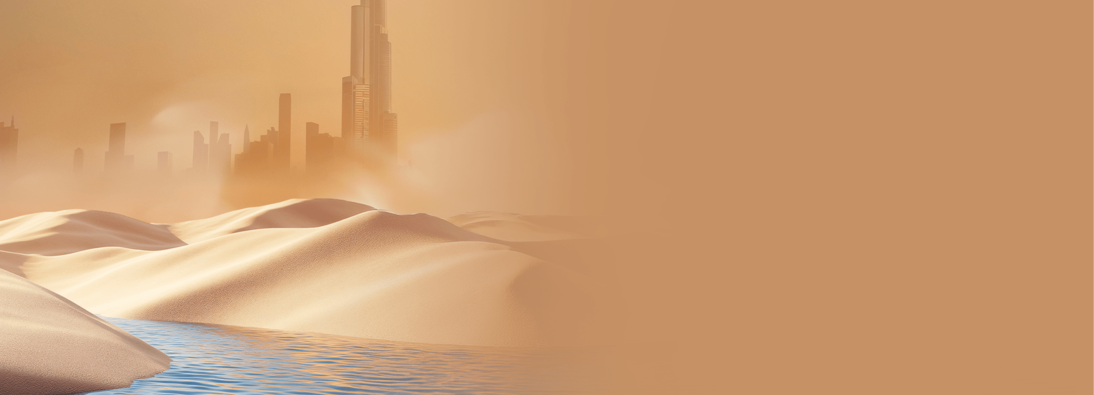 UAE landscape representing water security